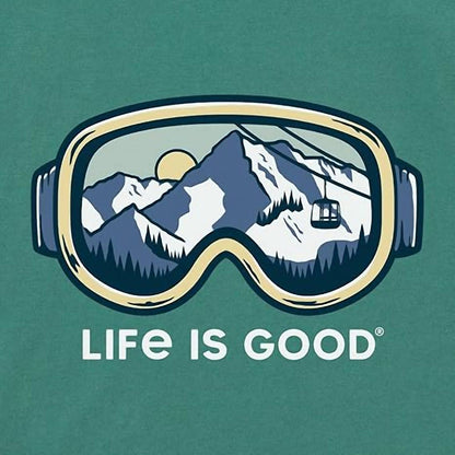 Men's Ski Goggle Landscape Tee