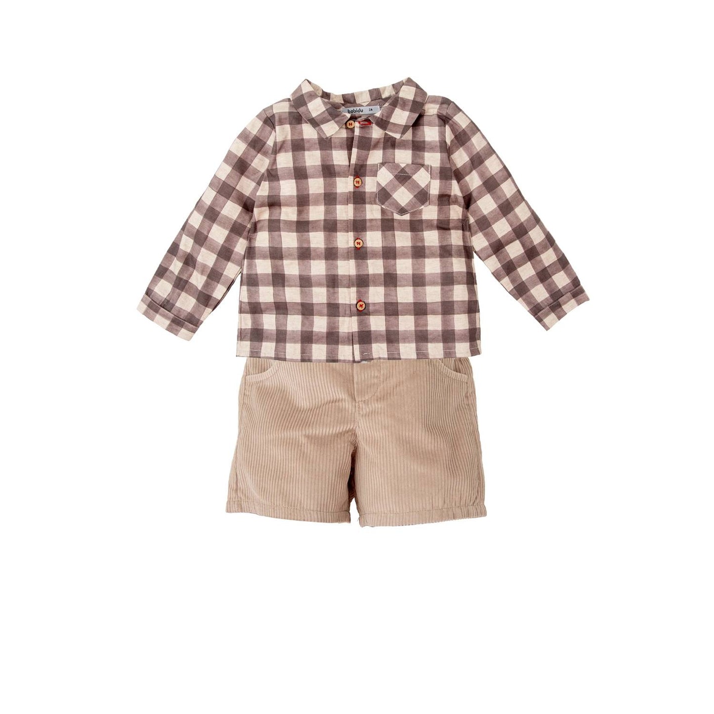 Boy's Alamo Shorts Set