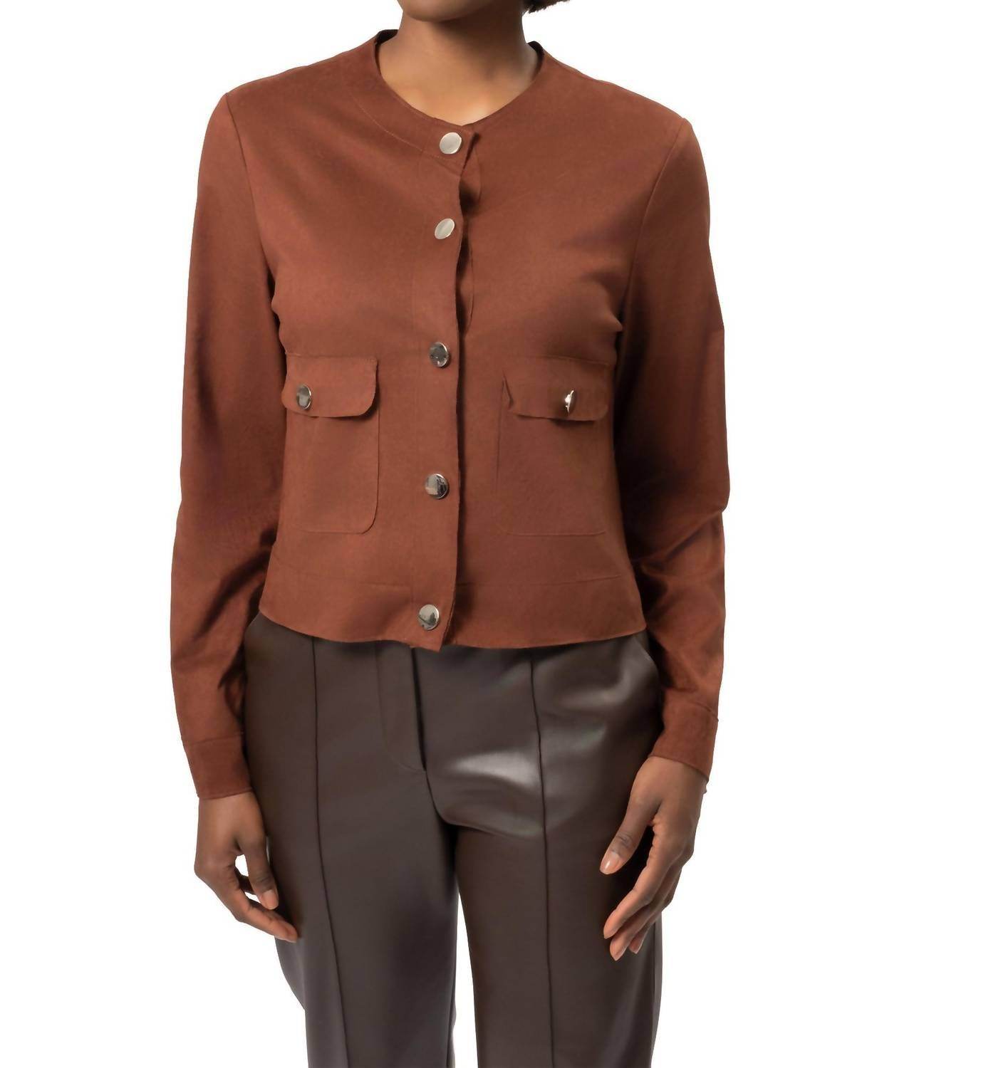 Area Stars - Marissa Faux Suede Jacket - Rack Hunt