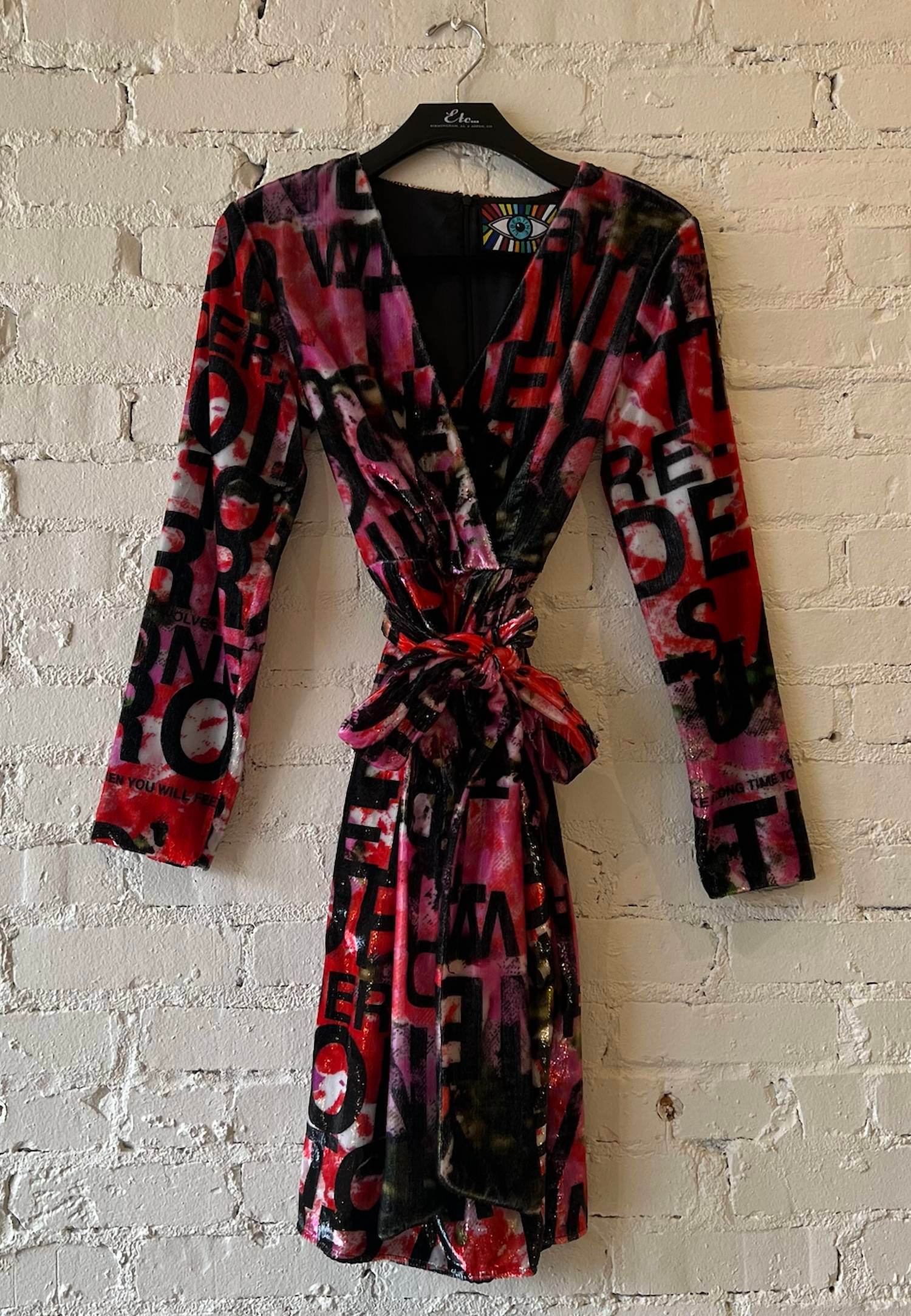 Libertine - Women's Dream For Winter Faux Wrap Cocktail Dress - Rack Hunt -