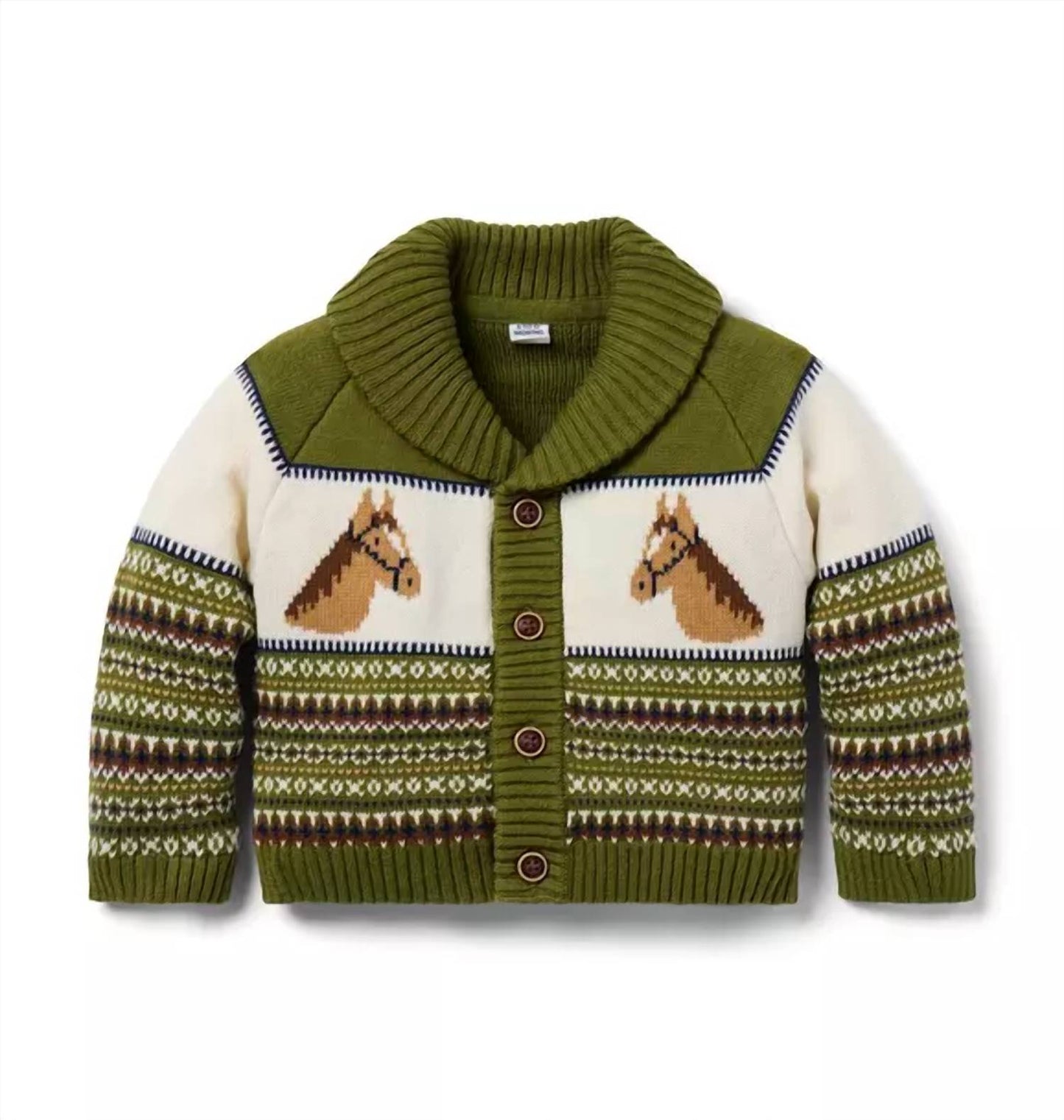 Kid's Heritage Rider Shawl Cardigan