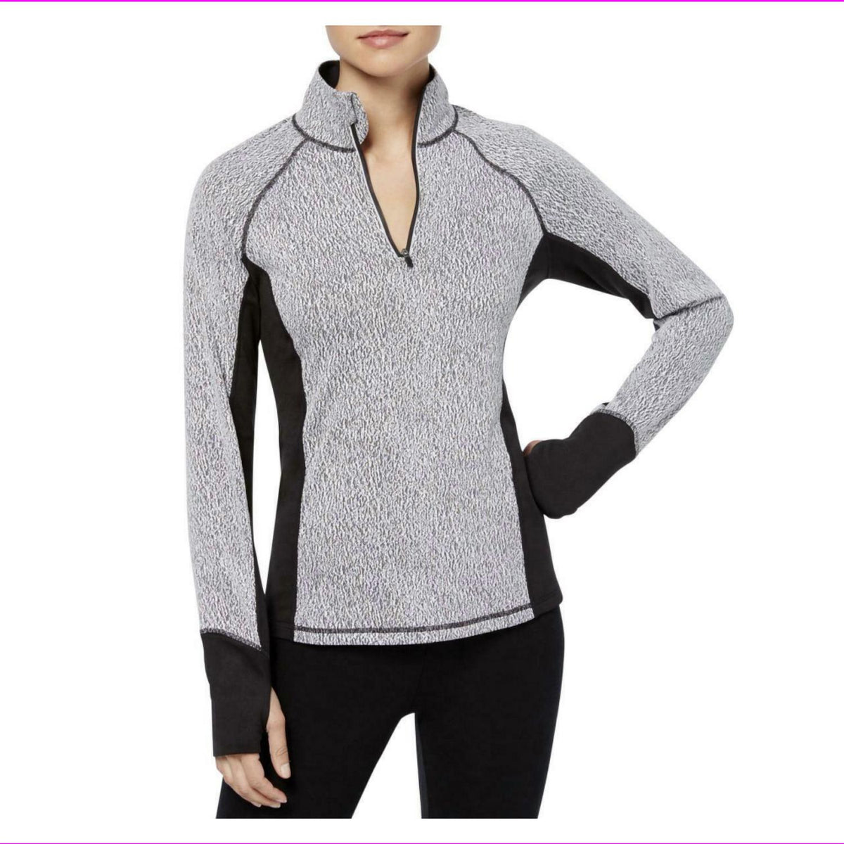 Brushed Performance Half Zip Jacket