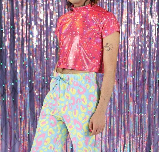 Pretty Snake - Galaxy Holo Crop Tee - Rack Hunt -