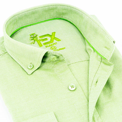 Men's Oxford Frog Button Down Shirt