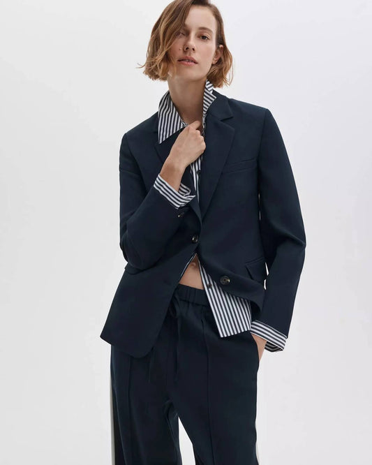 Frank Mixed-media Blazer