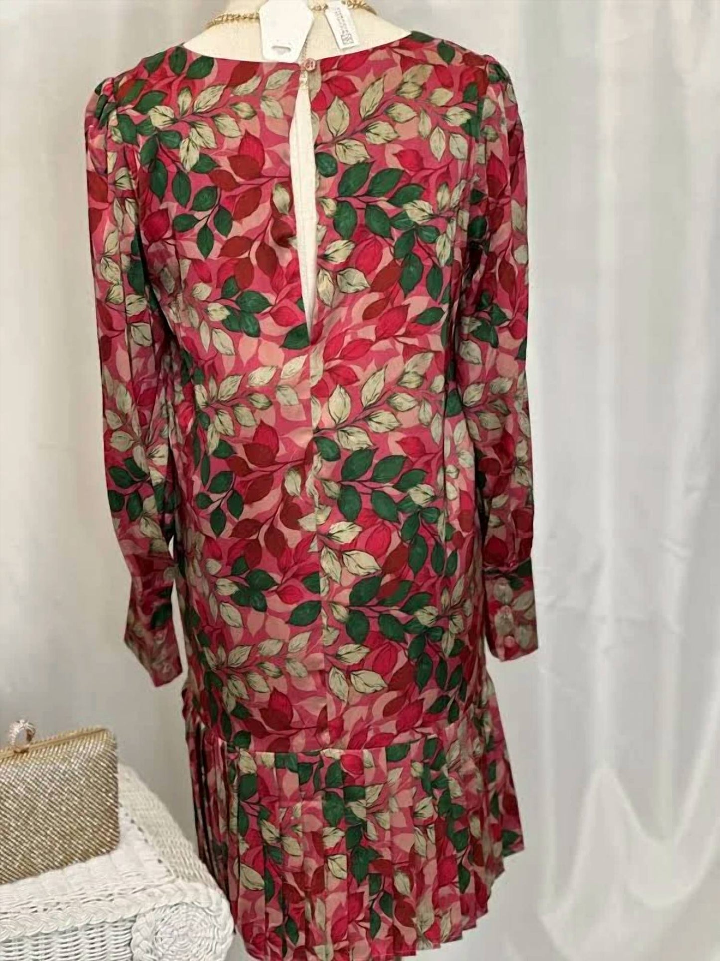 WOMEN'S FOLIAGE SHORT DRESS