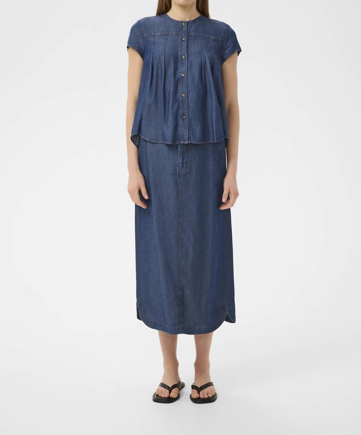 Eloise Denim Top