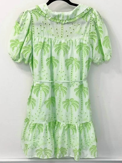 Taelynn - Palm Tree Dress - Rack Hunt