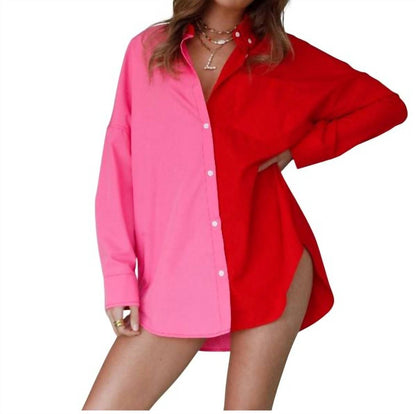 Libby Button Blouse