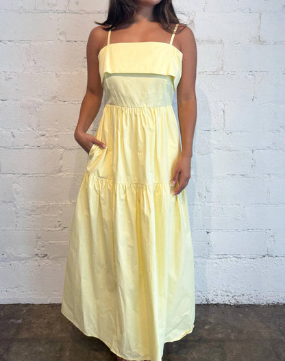 Lemon Drop Midi Dress