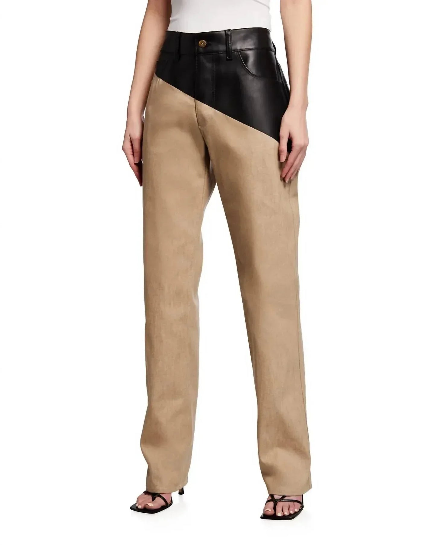 Bottega Veneta - Colorblock Cotton Pants - Rack Hunt