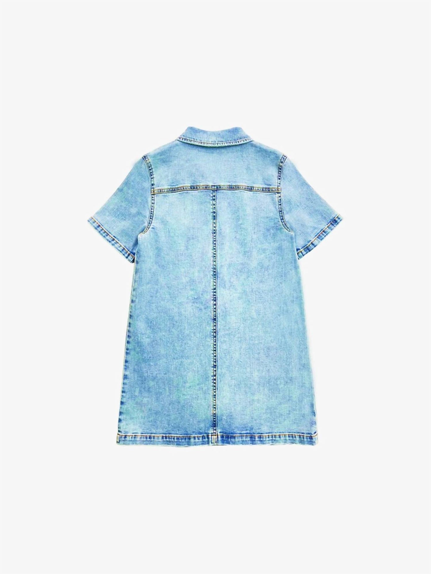 Girls' Marvel Denim Dress