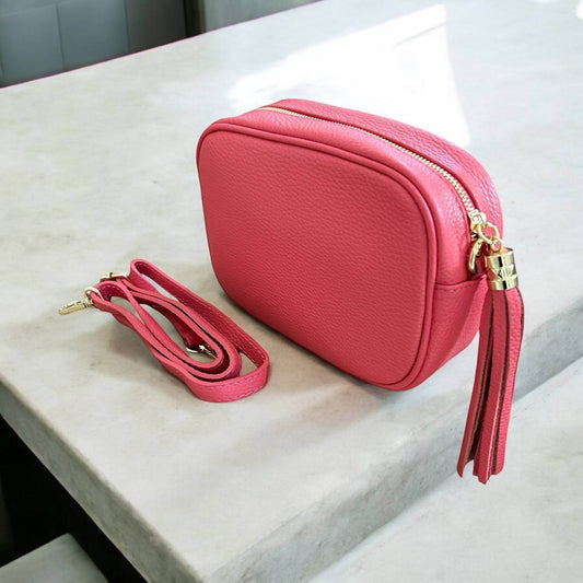 Cadenza Italy - Women's Bianca Leather Crossbody Bag - Rack Hunt -