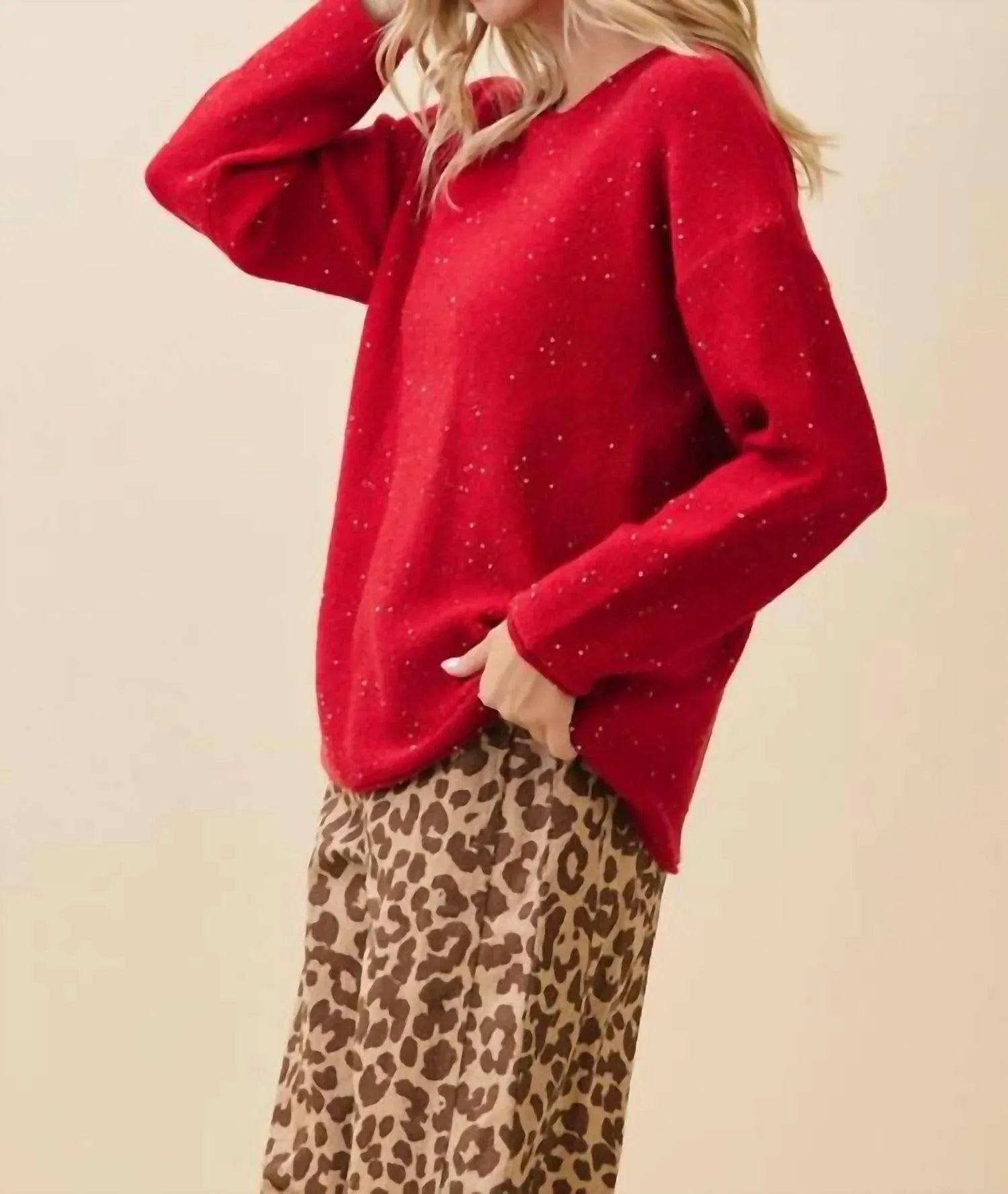 GeeGee X Lovelo - Ruby Glow Sweater - Rack Hunt