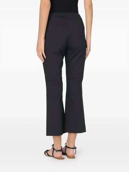 Solid Bootcut Knit Trouser