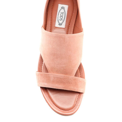 Women's Suede Flat Sandals