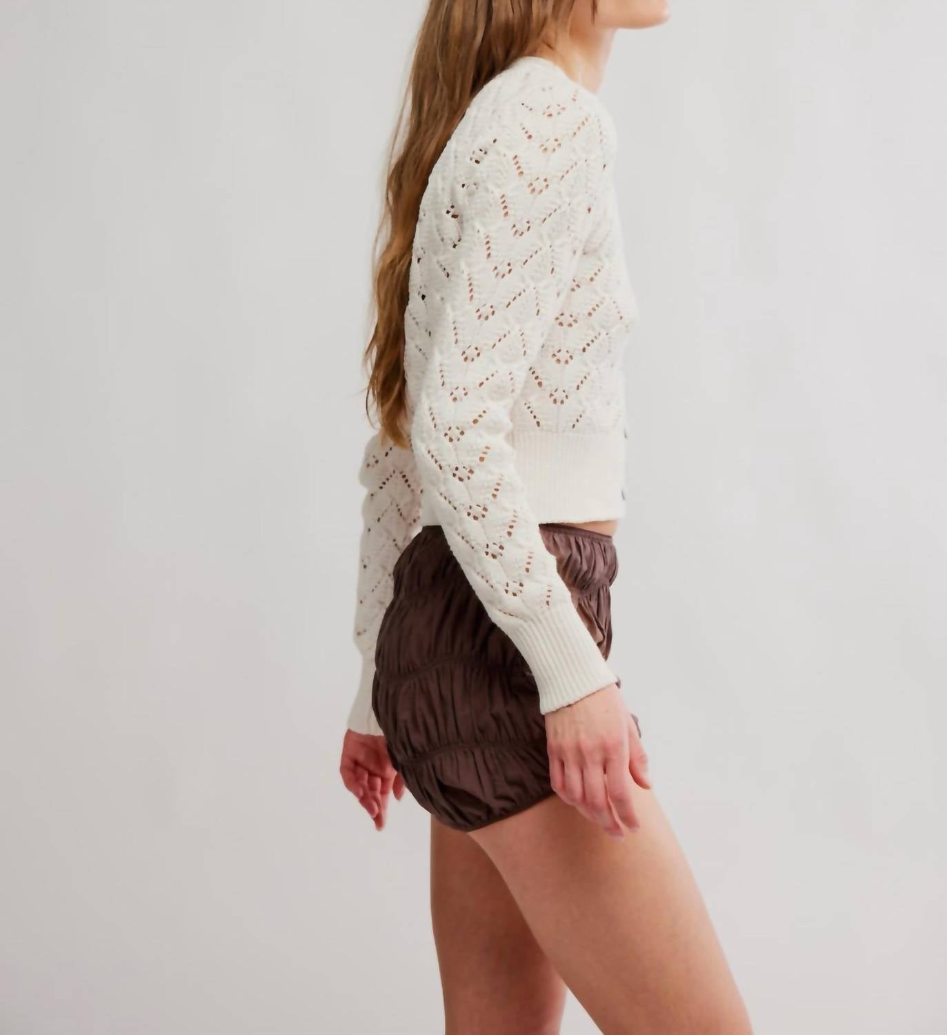 Pretty In Pointelle Cardigan