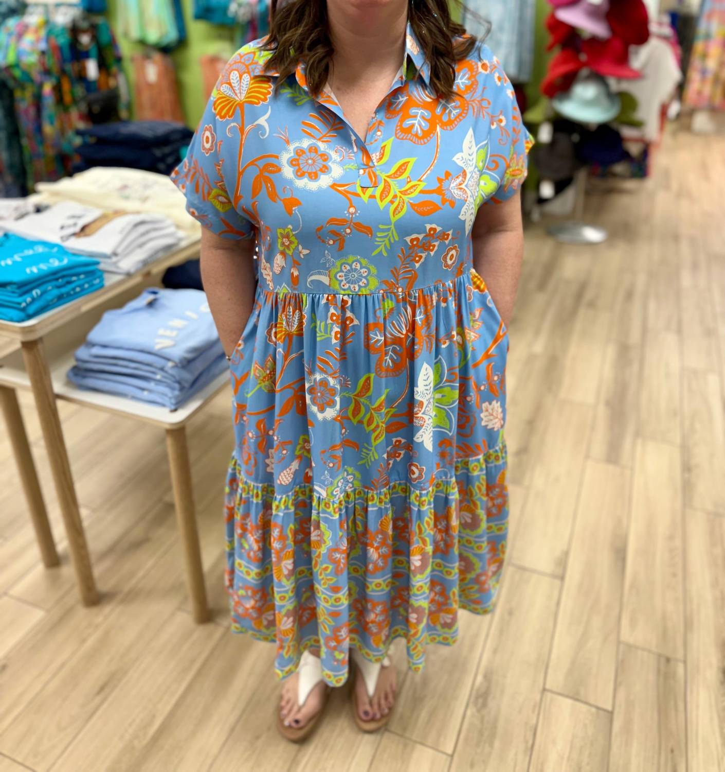 Botanical Oasis Maxi Dress
