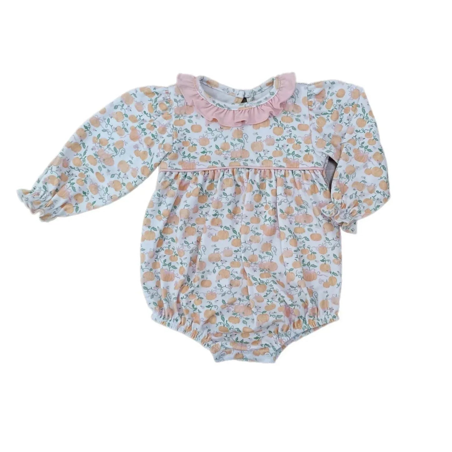 Love, George - Girl's Long Sleeve Knit Pumpkin Bubble - Rack Hunt
