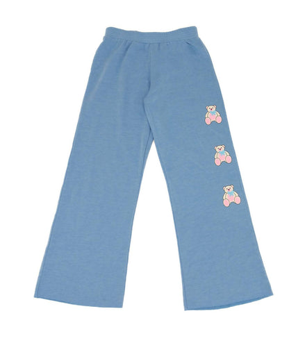 Girls' Tessa Teddy Wide Leg Sweatpants