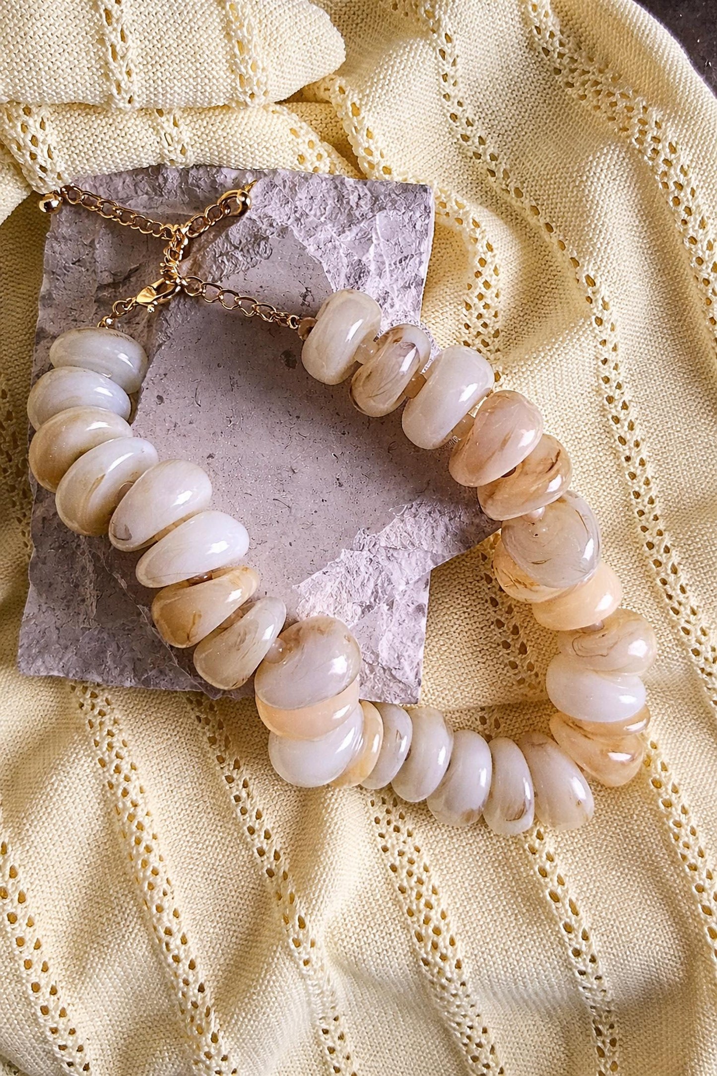 Women's Chunky Beaded Resort Necklace