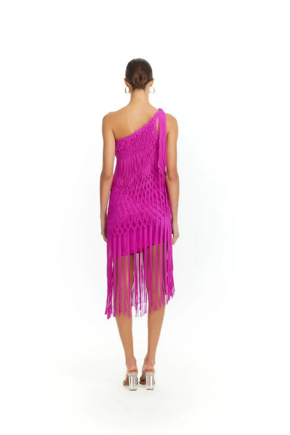 NHall Resortwear - Women's Majorie Cover Up Macrame - Rack Hunt