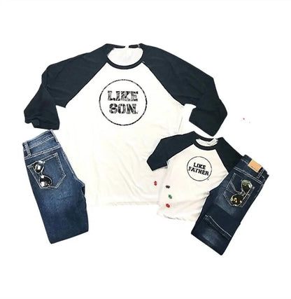 The Minted Olive - Like Son Baseball Tee - Rack Hunt