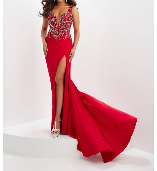 Sleeveless Sweetheart Neck Panoply Gown