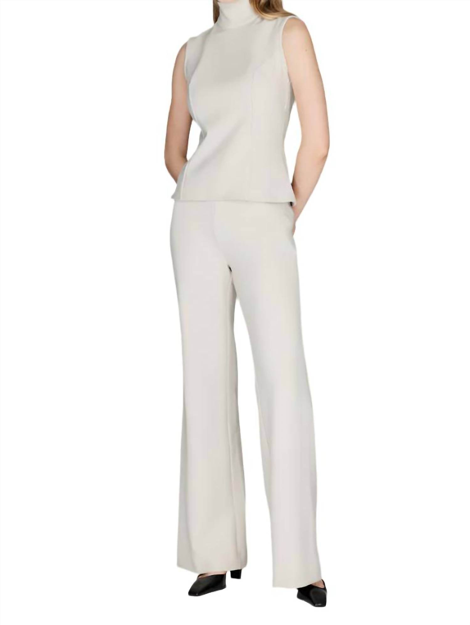 Mi Jong Lee - Back Zip Flare Pant - Rack Hunt -