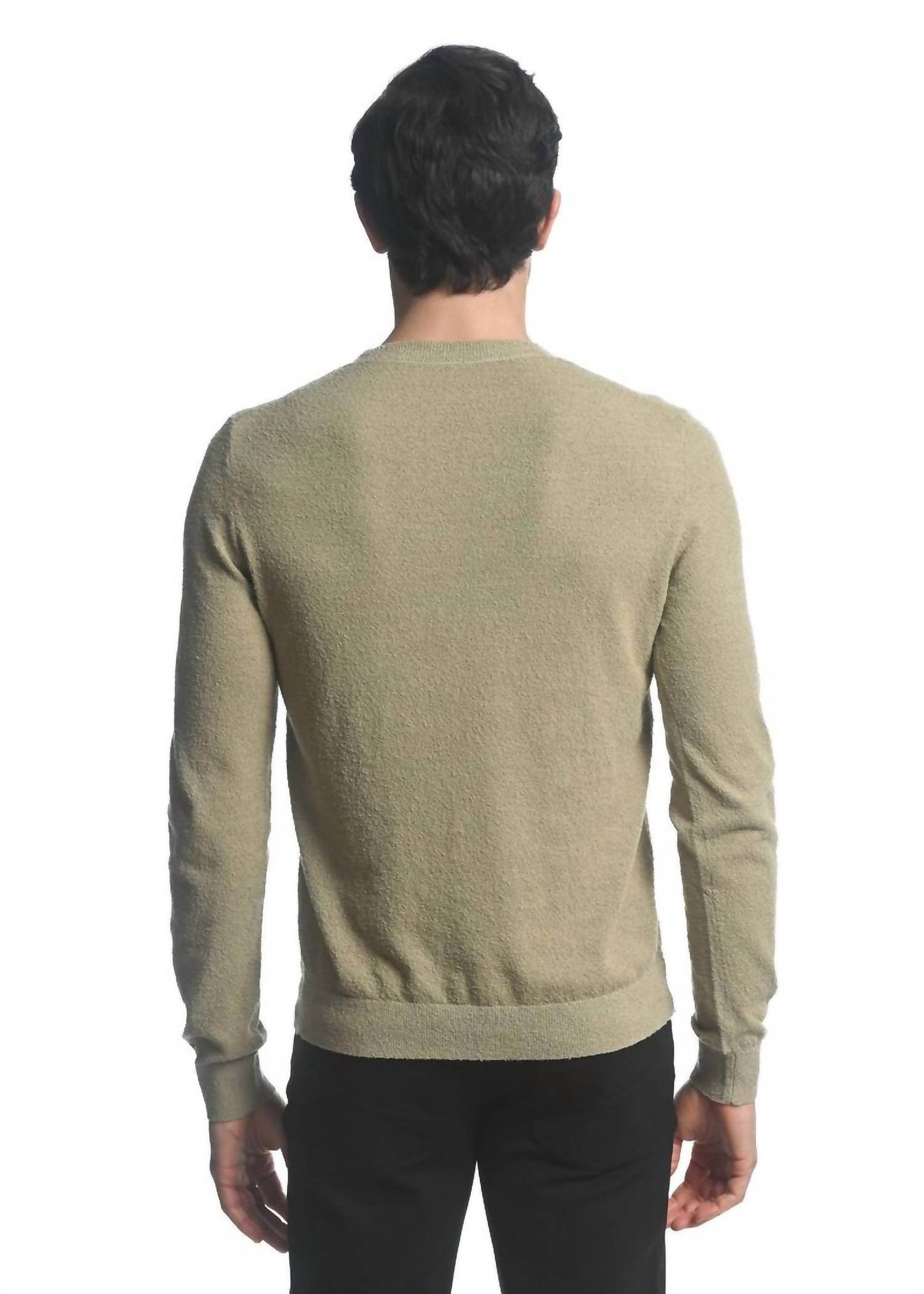 Postmarc - Boucle Knitted Crew Sweater - Rack Hunt