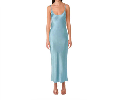 Kelly Stretch Silk Slip Dress