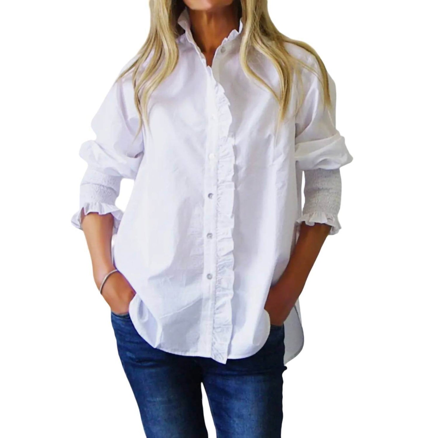Who's Charlie - Poppy Cotton Poplin Shirt - Rack Hunt