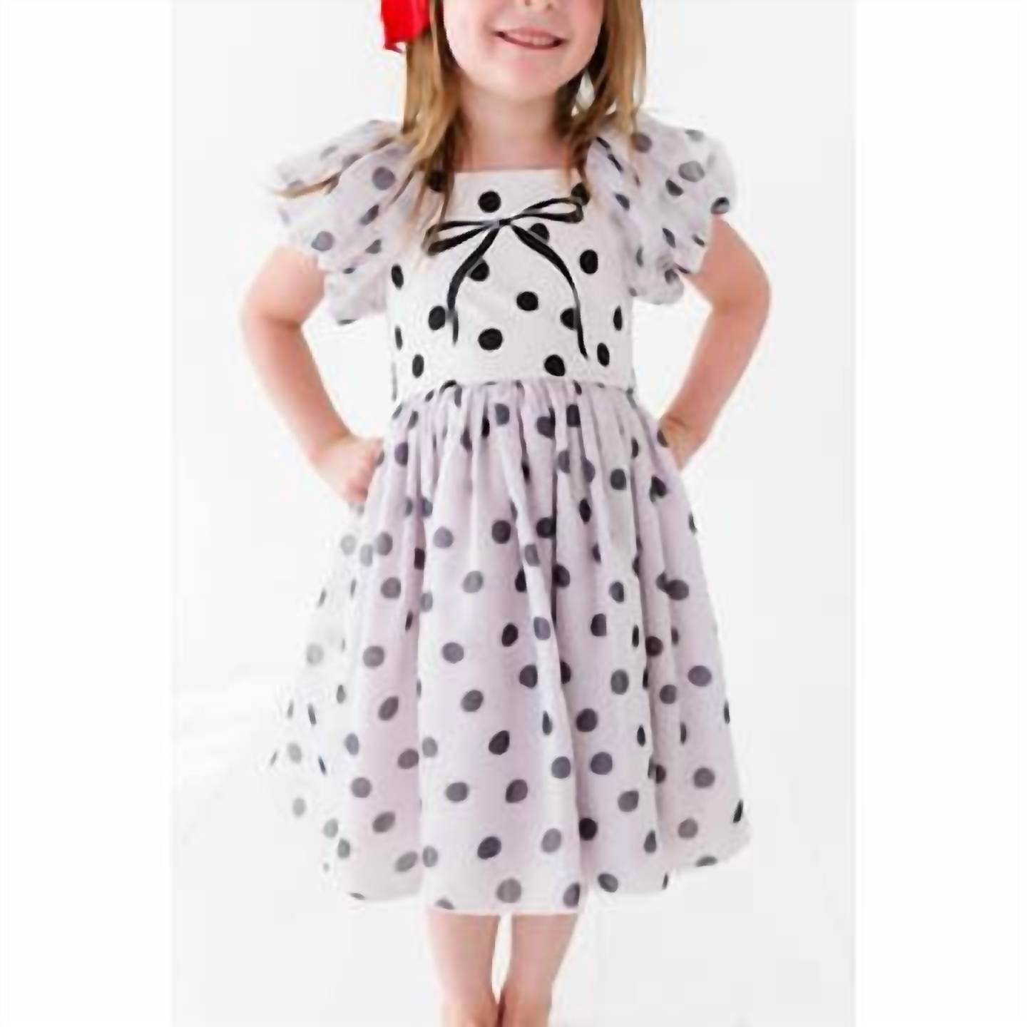 Made by Molly - Dot Bow Party Dress - Rack Hunt -