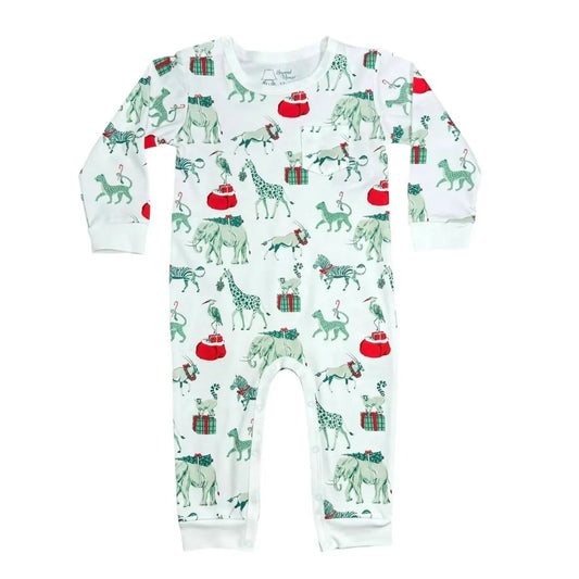 Heyward House - Boy's Long Sleeve Playtime Romper - Rack Hunt