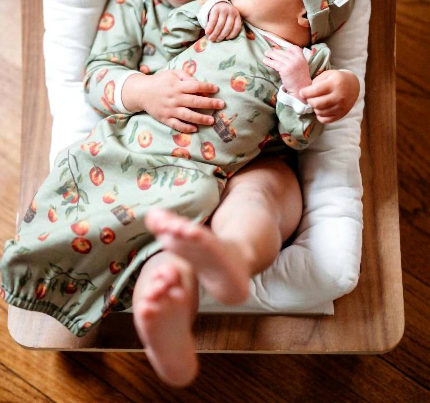 Organic Cotton Newborn Gown & Hat