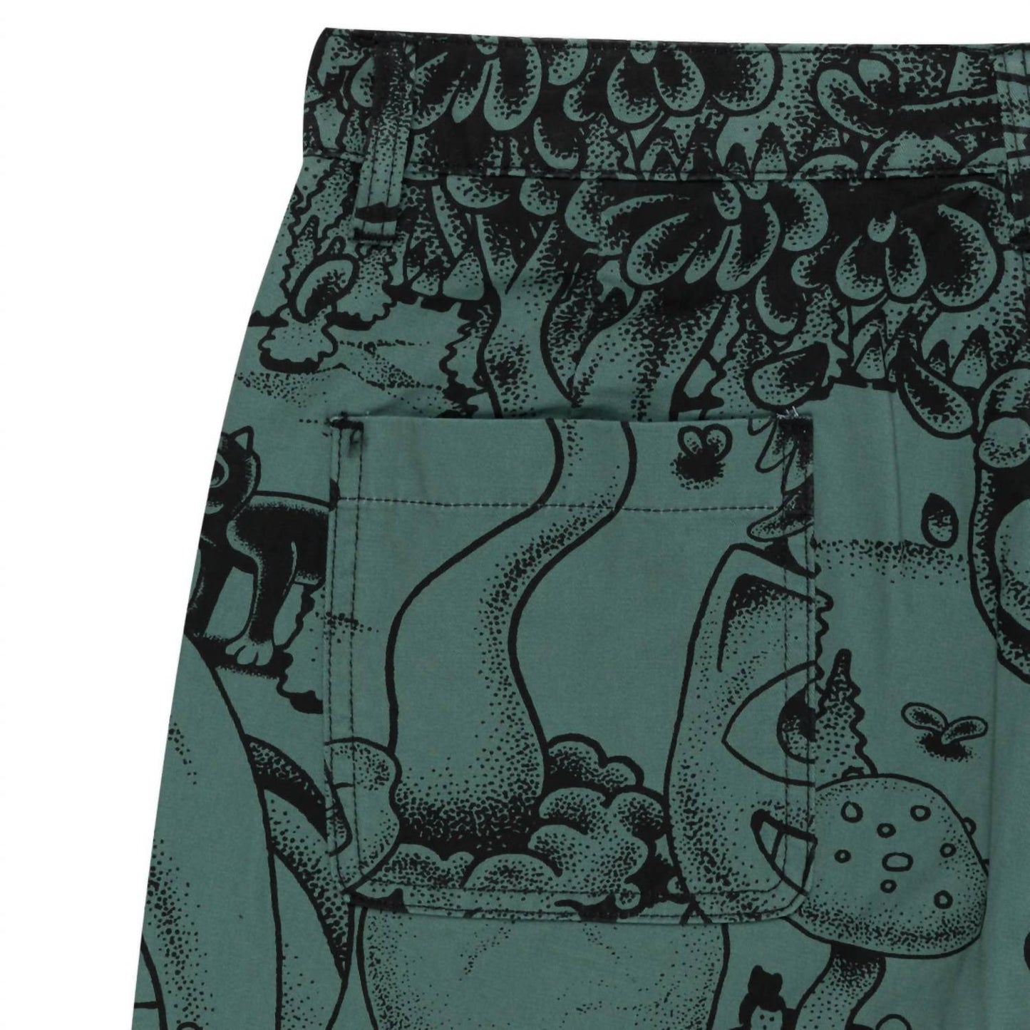 Men's Dark Twisted Fantasy Twill Shorts