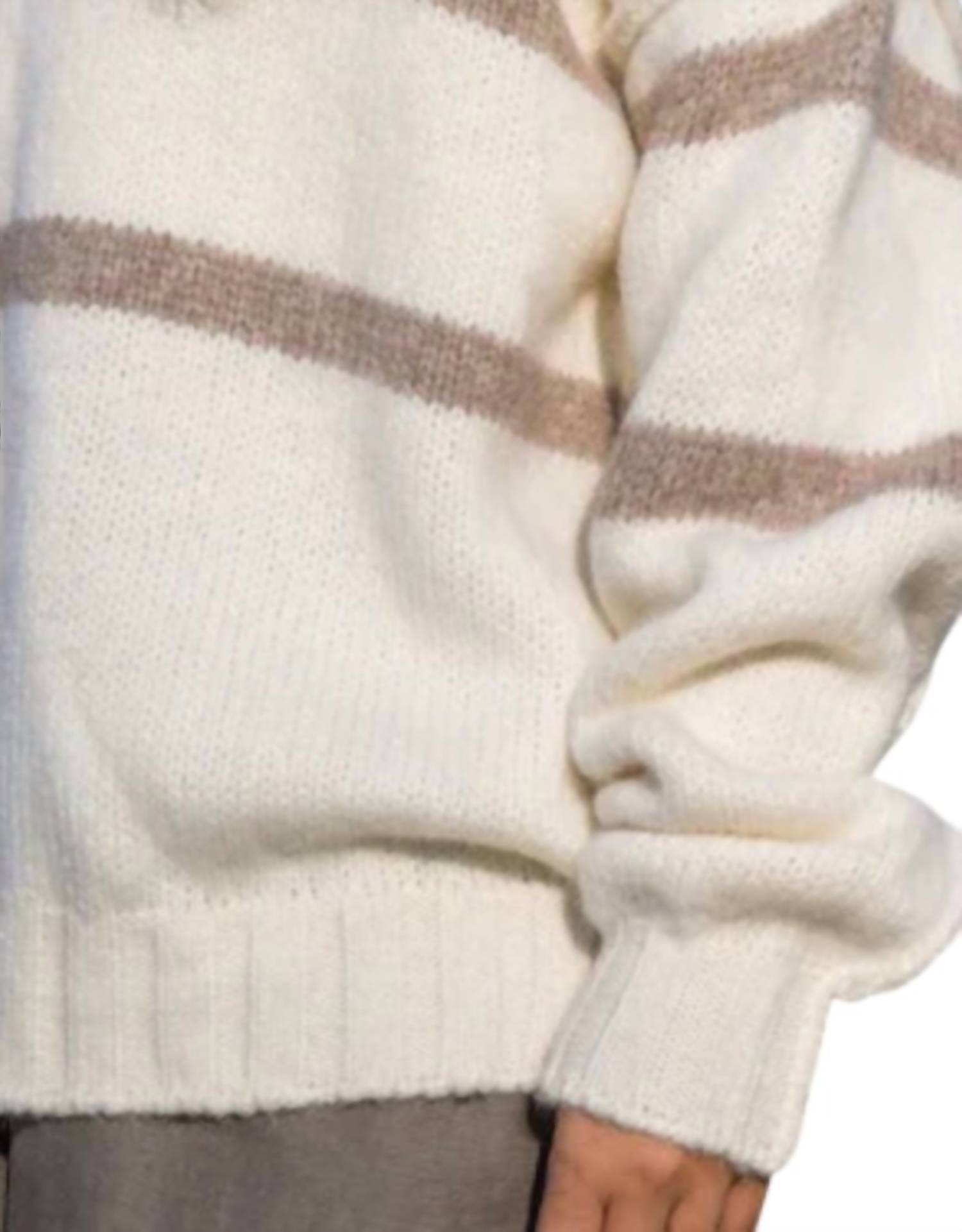 Thread + Butter - Alpaca Stripe Sweater - Rack Hunt -