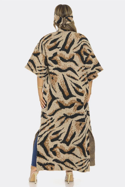 SJK Fashion - Printed Cardigan - Rack Hunt
