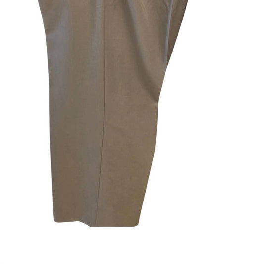 Men's Classic Performance Microfiber Flat Front Dress Pants