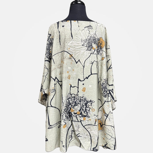 Women's Cat Butterfly Top