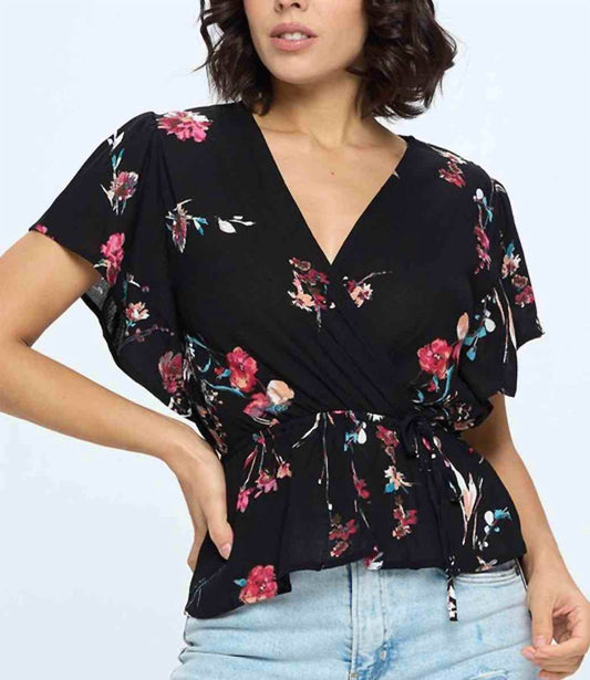 Ever B - Elaina Floral Blouse - Rack Hunt