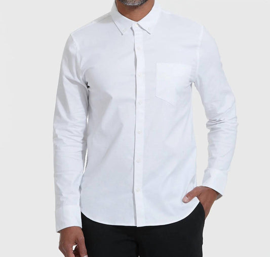 Stretch Oxford Long Sleeve Shirt