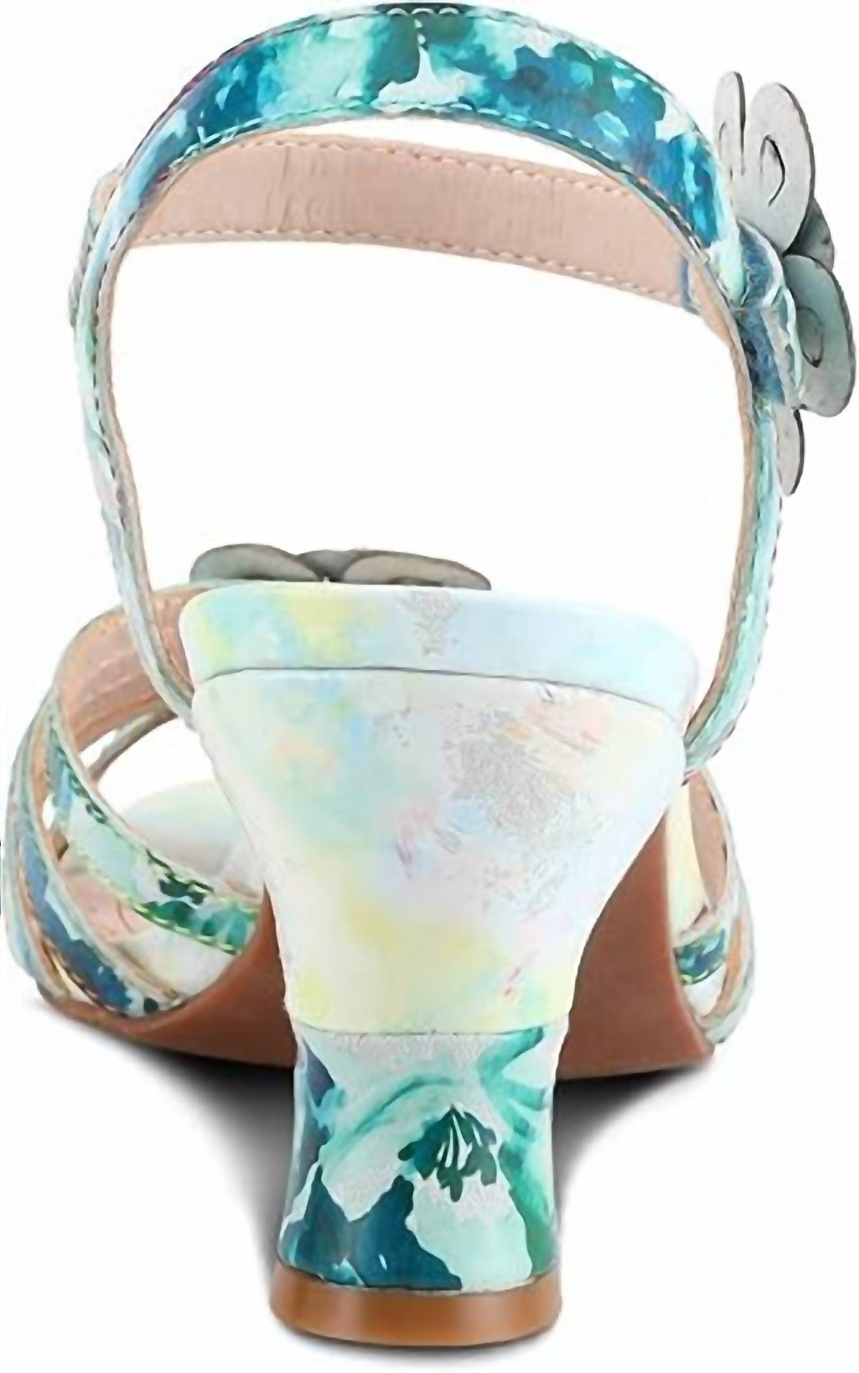 Women's Leather Heeled Sandals
