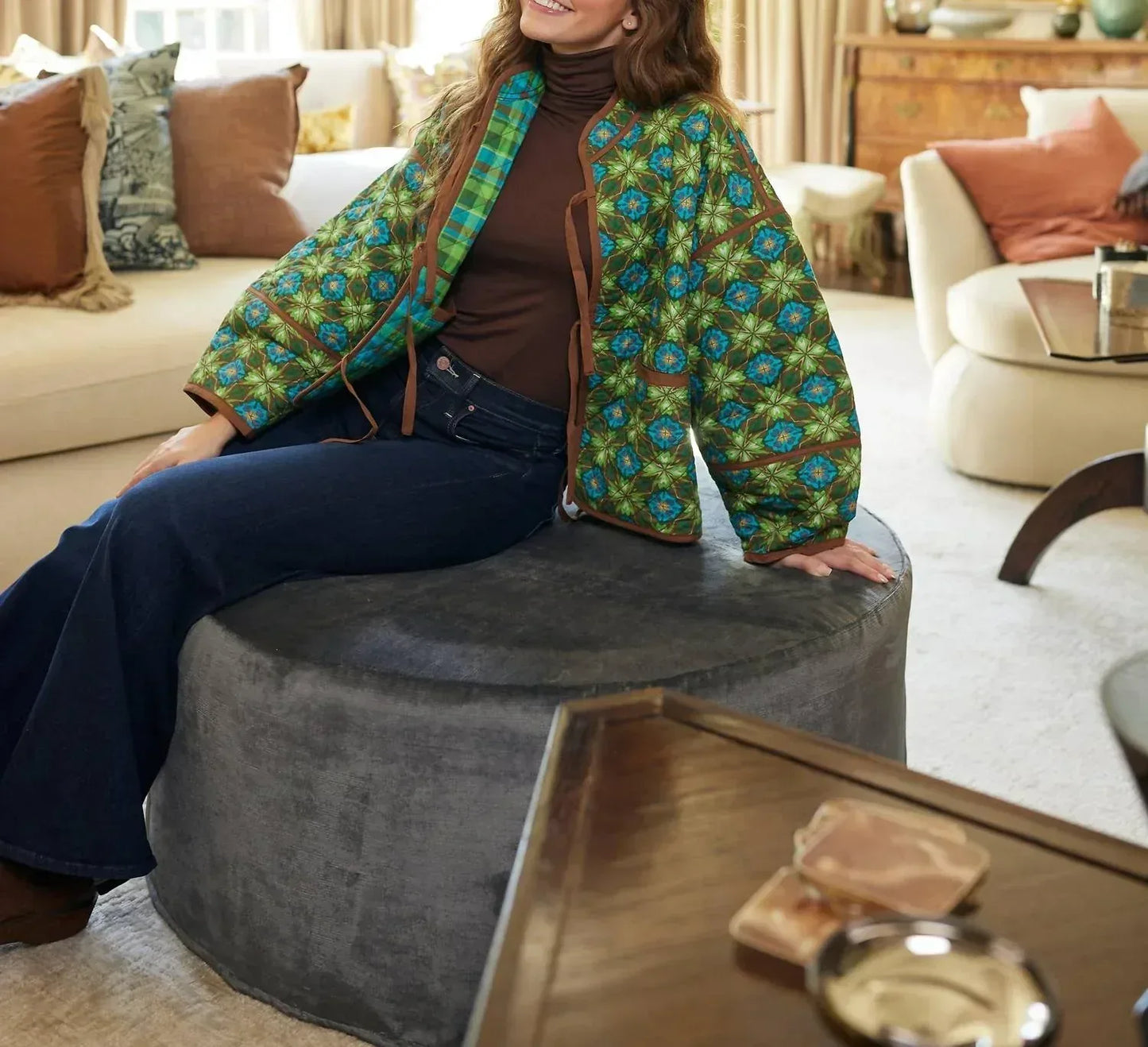 BROOKS AVENUE - The Eloise Reversible Quilted Jacket - Rack Hunt