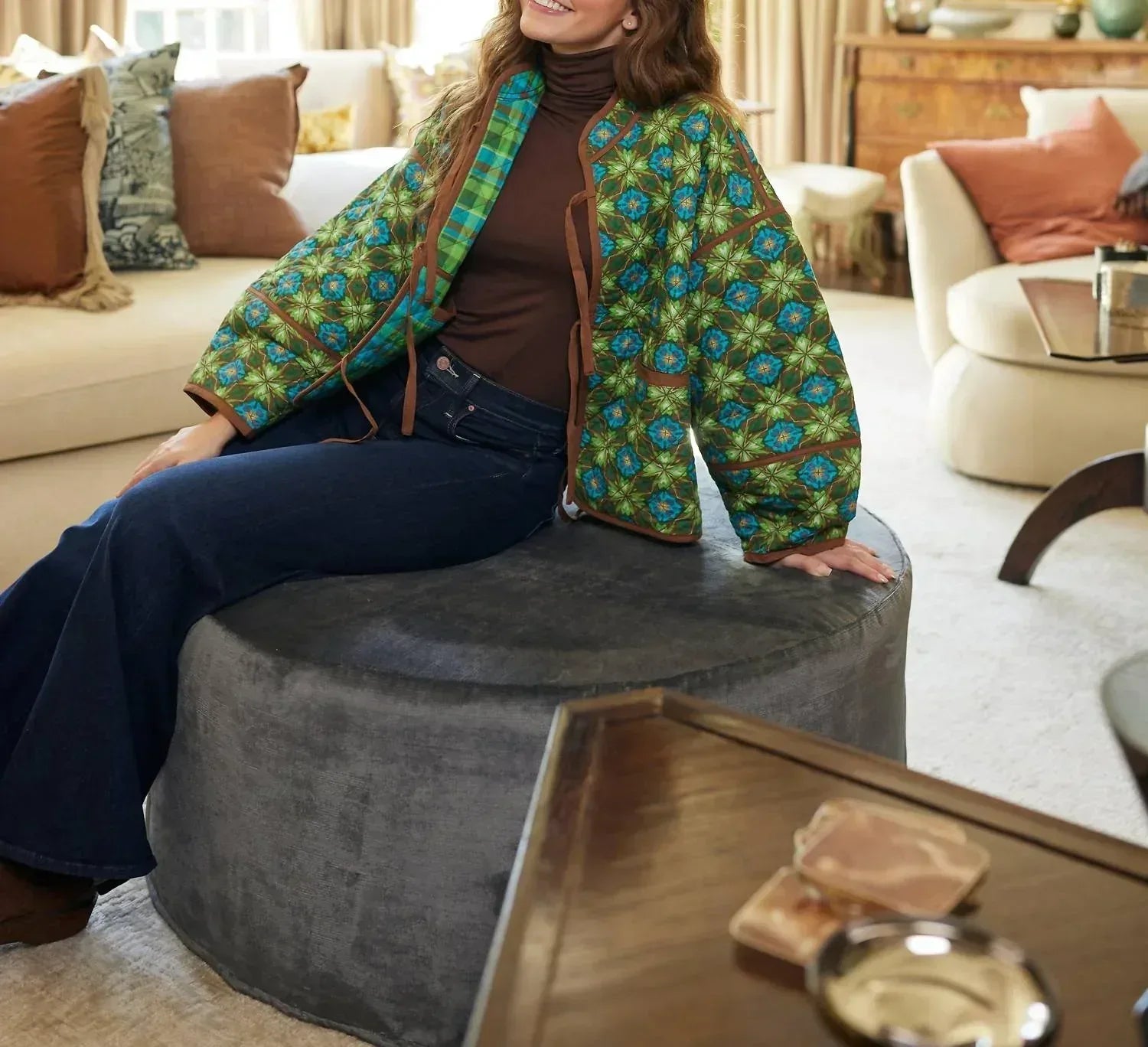 BROOKS AVENUE - The Eloise Reversible Quilted Jacket - Rack Hunt