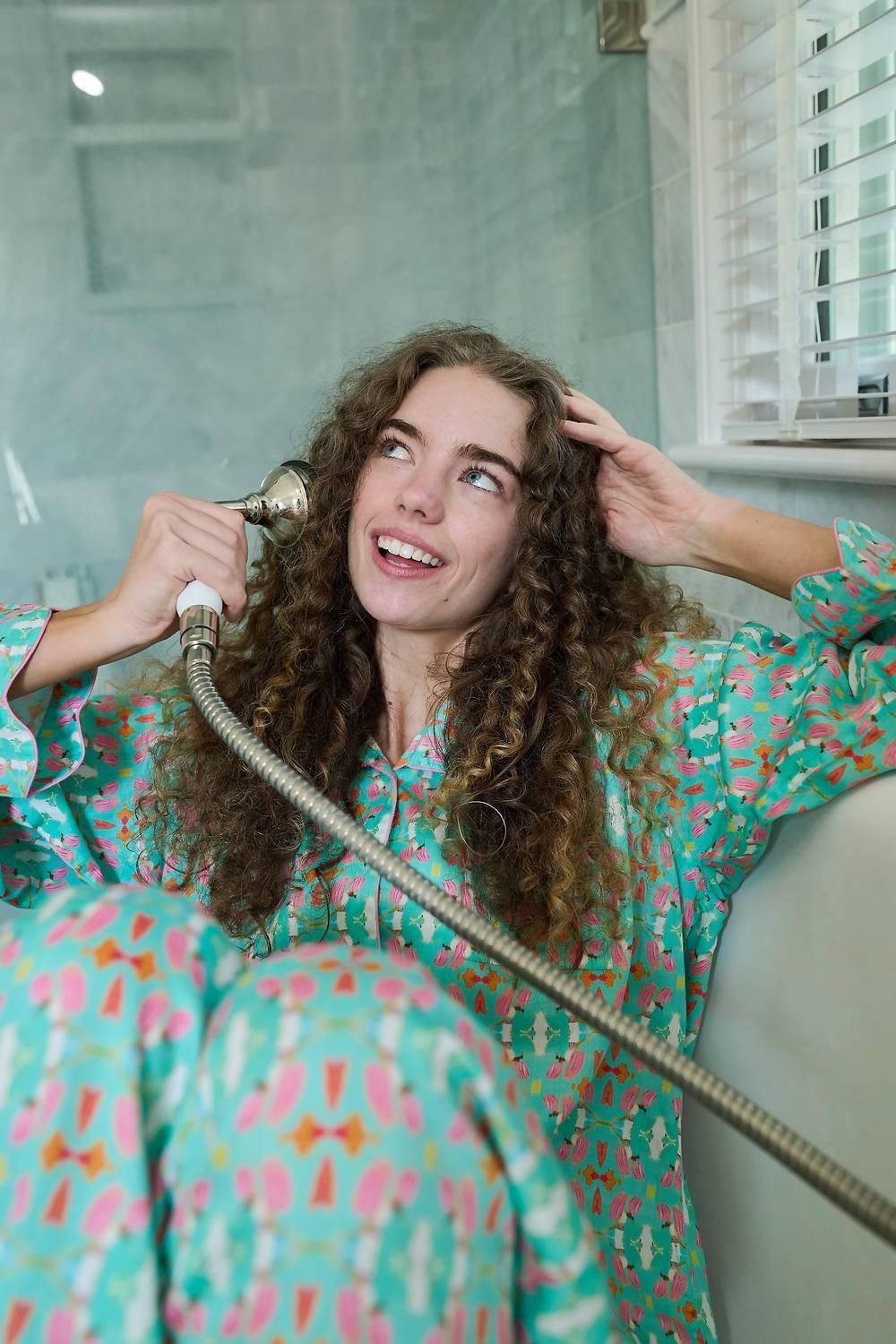 BROOKS AVENUE - Scalloped Pajama Set - Long - Rack Hunt