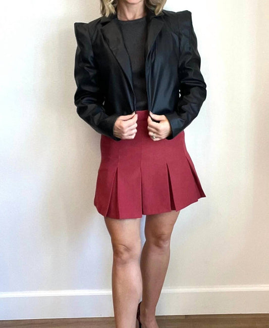 Secret Splendor Pleated Skirt