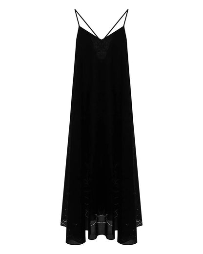 Sfizio - Embroidery Long Dress - Rack Hunt
