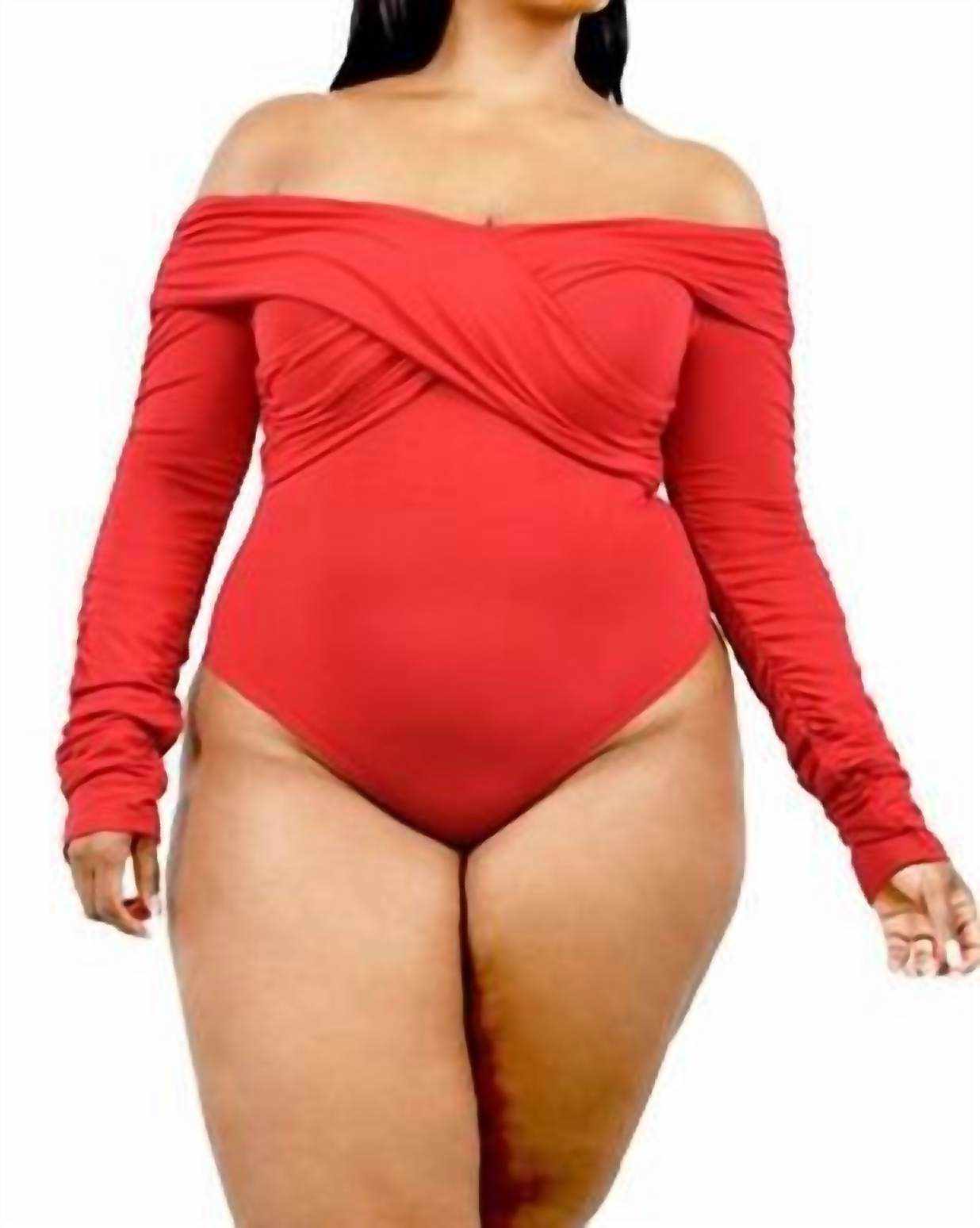 GIBIU - Confidence Off-shoulder Bodysuit - Rack Hunt -