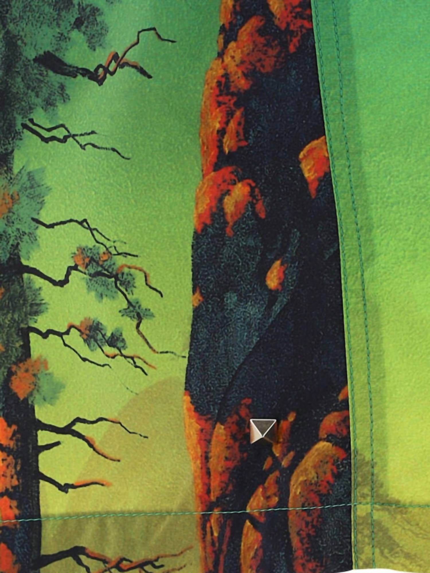 Valentino - Men's Dragon At Dawn Print Swim Shorts - Rack Hunt